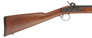 Thompson Center White Mountain Carbine,
.50 caliber, 28" T/C Hawken barrel,
figured walnut, blued, rubber recoil pad, sling studs, used